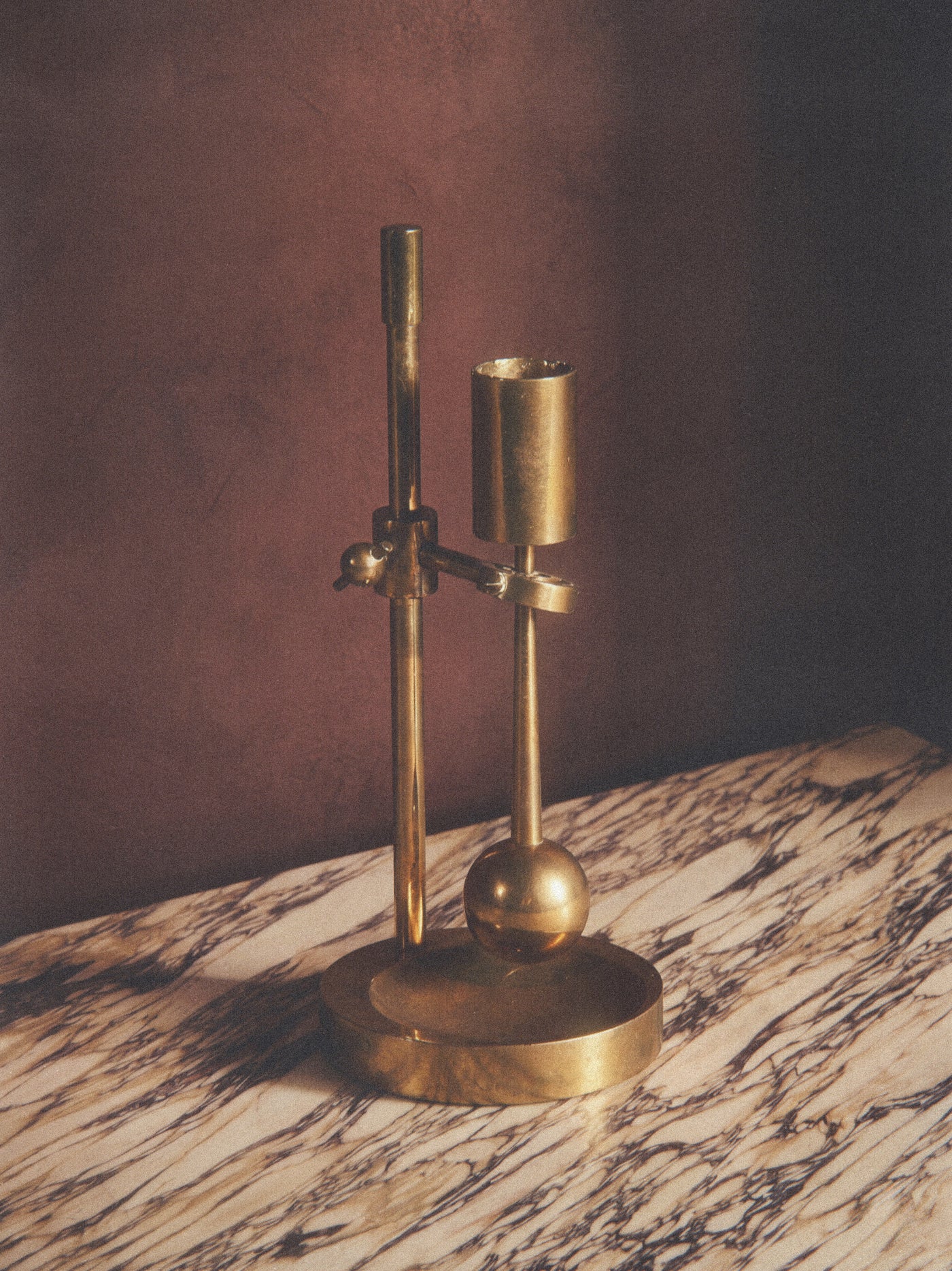 Ilse D. Ammonsen Brass Candlestick